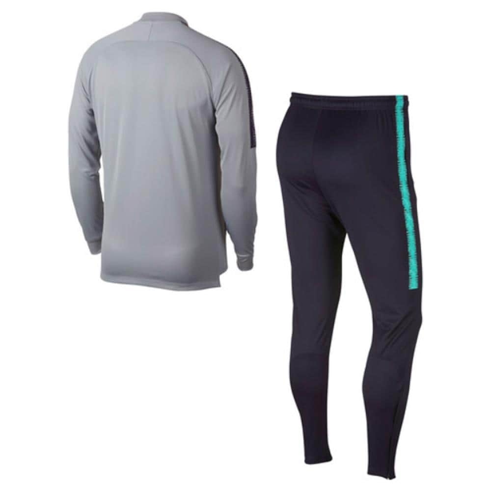 2018-2019 Barcelona Squad Knit Tracksuit (wolf Grey) - Medium 38-40 \ inch Chest (96-104cm) - Foto 2