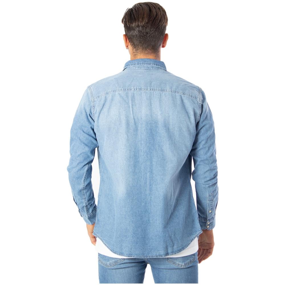 Camicia Uomo Jack&jones 12138115 Sheridan Medium Blue Denim - Foto 2