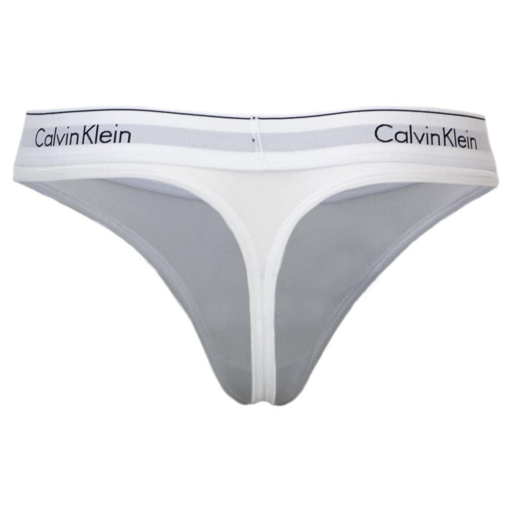 Intimo Donna 0000f3786e Thong 100 White - Foto 2