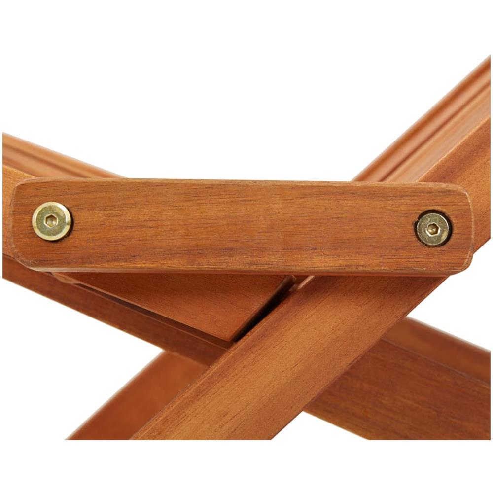 Sedie Da Giardino Pieghevoli 2 Pz In Legno Massello D'acacia - Foto 8