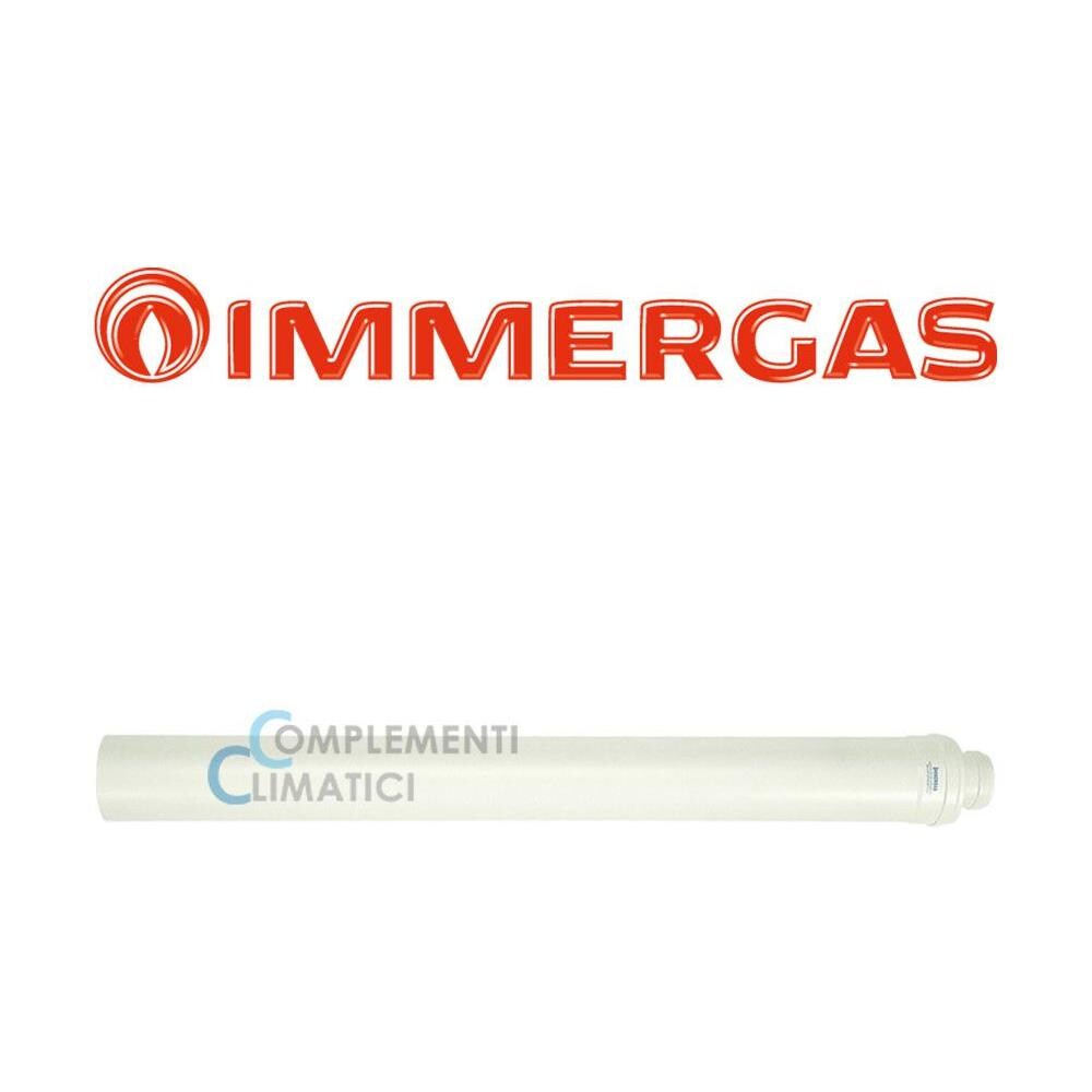 Kit Tubo Prolunga 60/100 Lunghezza M 1 “serie Verde” | 3.012089 - Foto 1