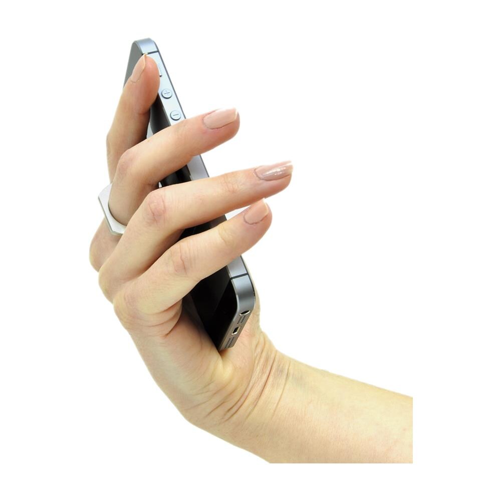 Supporto Universale Pni O-ring, Supporto Da Tavolo E Smart Grip, Argento, Supporto Automatico Incluso - Foto 2