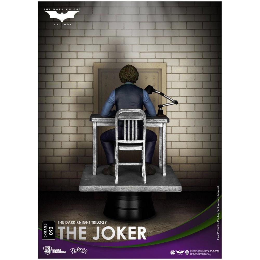 Dc Comics D-stage Pvc Diorama The Dark Knight Trilogy The Joker 16 Cm - Foto 10