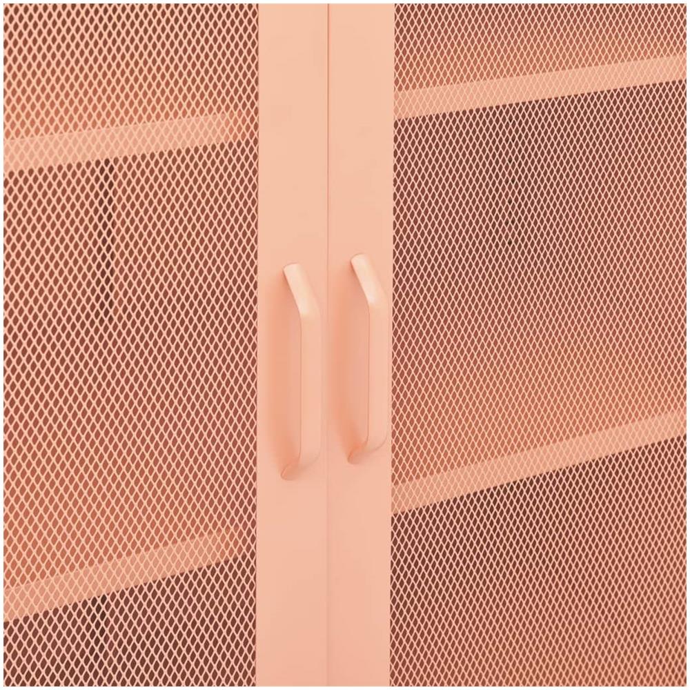 Armadietto Rosa 80x35x101,5 Cm In Acciaio - Foto 3