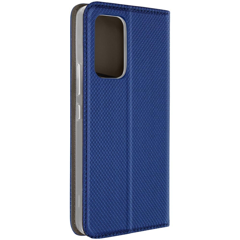 Custodia Samsung Galaxy A53 5g Copertina Portacarte Funzione Supporto Blu - Foto 5