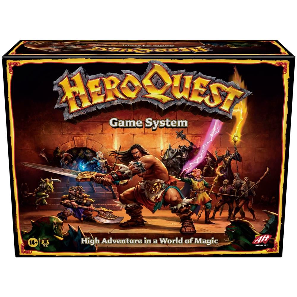 Avalon Hill Sistema Di Gioco Heroquest Gioco Da Tavolo Gioco Da Tavolo Immersive Fantasy Dungeon Crawler Gioco Di Avventura Per Bambini Dai 14 Anni In Su 2-5 Giocatori - Foto 1
