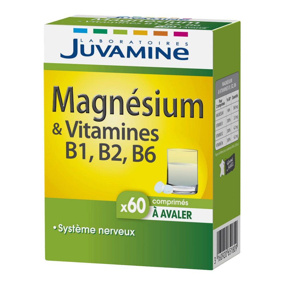 Magnesio & Vitamine B6 B2 B1 60 Comprime A Avaler - Foto 1