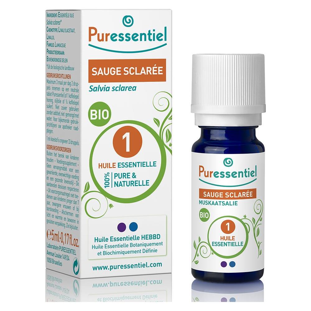 Salvia Sclaree Bio 5ml Oli Essenziali Puressentiel - Foto 1