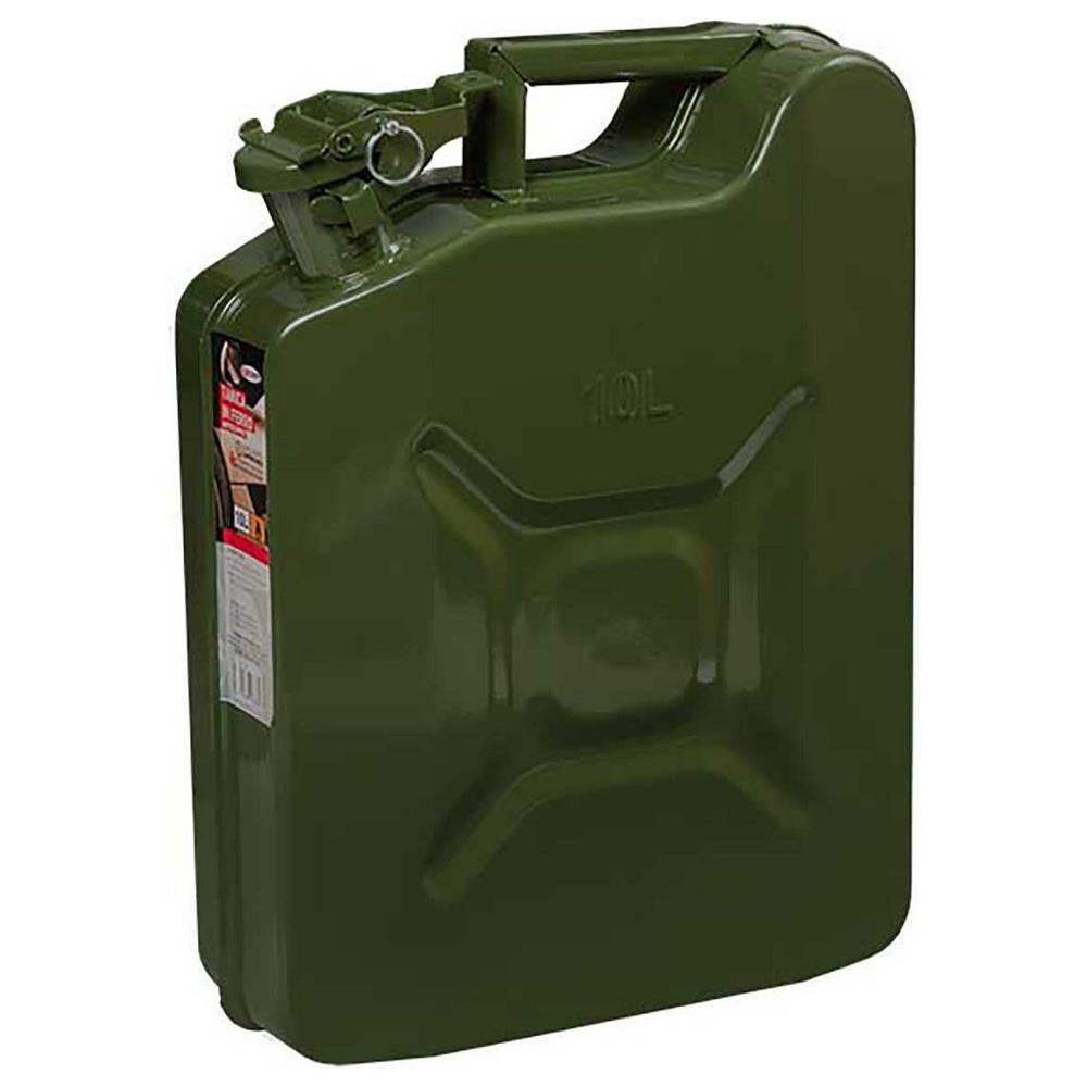 Tanica In Ferro Antiscoppio Carburante 10l - Foto 1