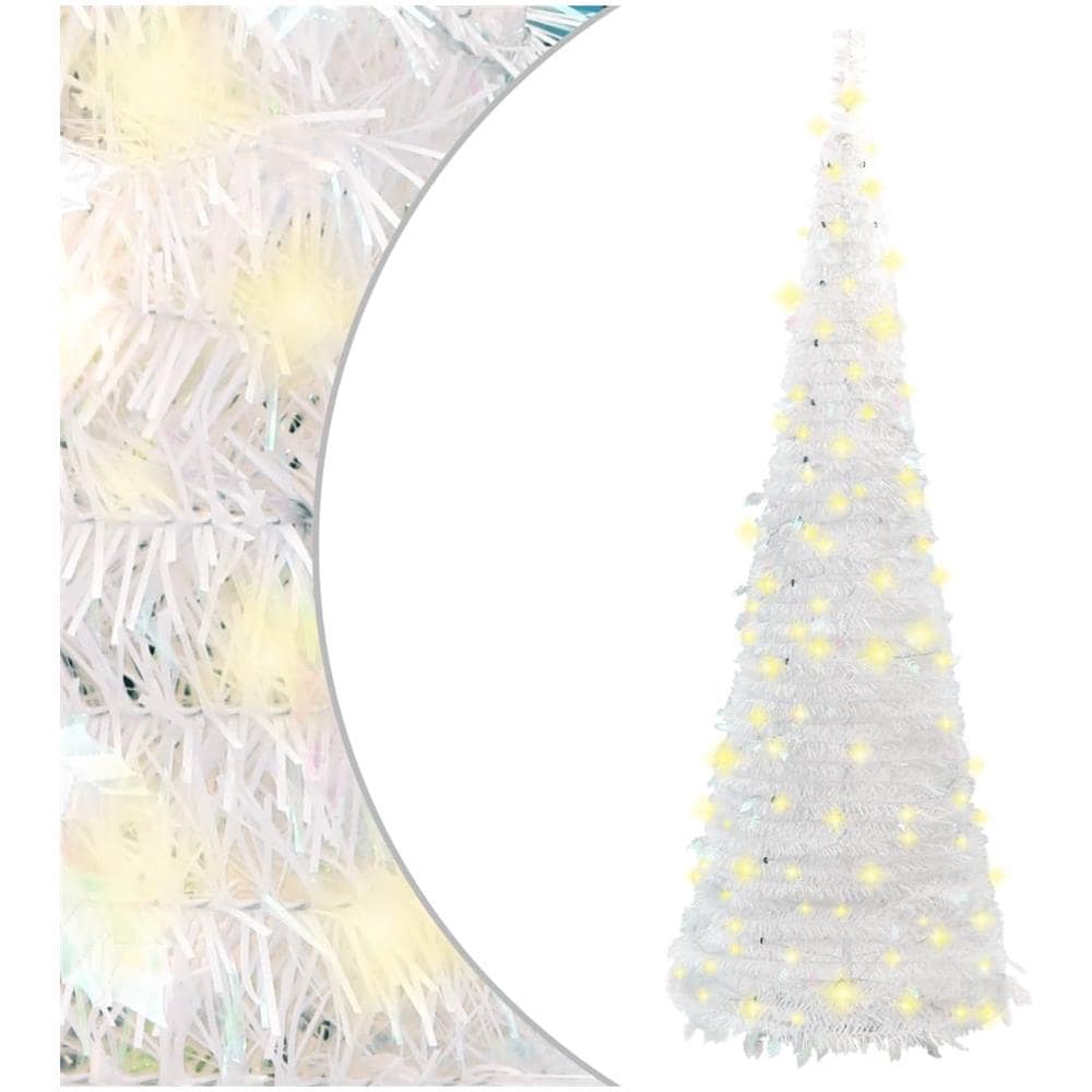 Albero Di Natale Artificiale Pop-up Con 200 Led Bianco 210 Cm - Foto 1