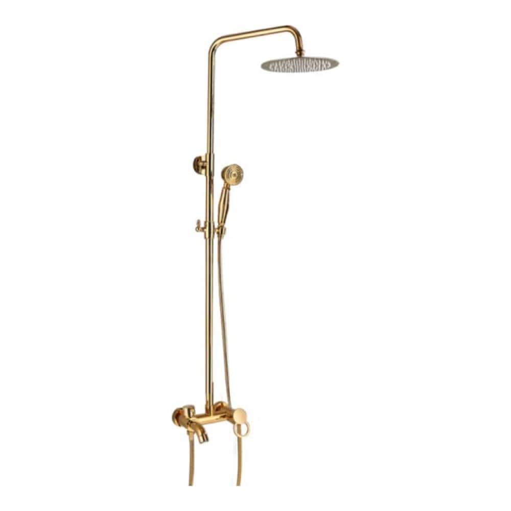Miscelatore doccia, Blackswan, tipo M78 Slim, modello oro lucido, misura 20 cm - Foto 1