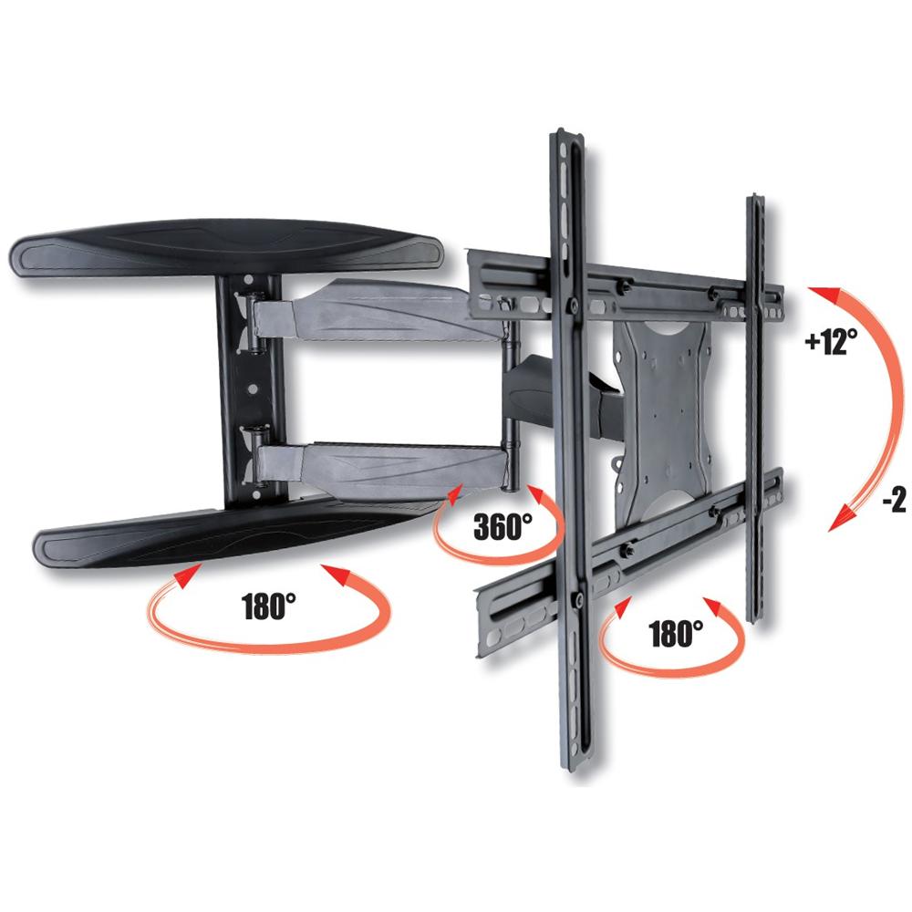 Supporto a Parete per Schermi LCD / LED / PLASMA 40-65'' Portata Max 35Kg - Foto 2