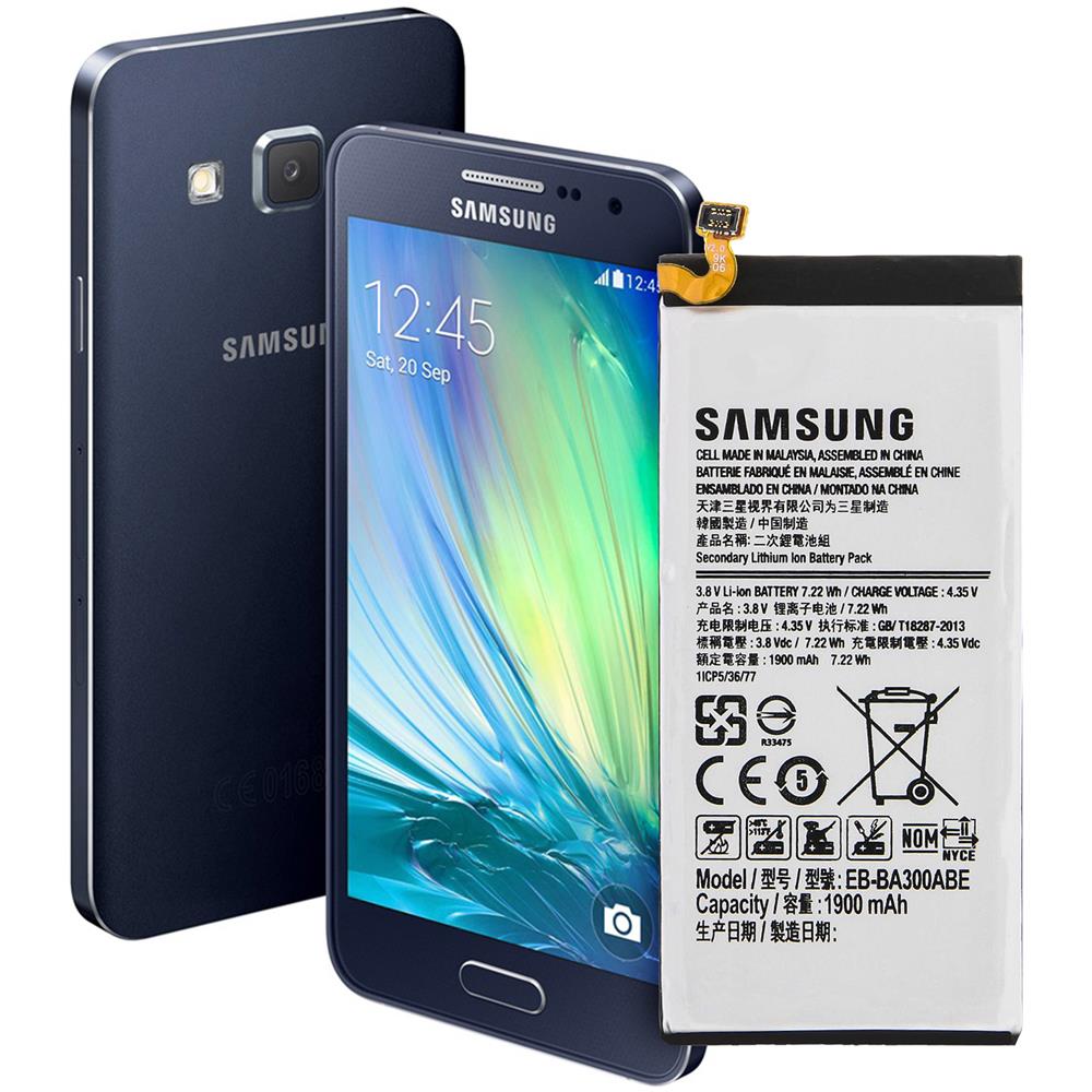 Batteria Samsung per Galaxy A3 A300 EB-BA300 con NFC integrato 1900mAh - Foto 8