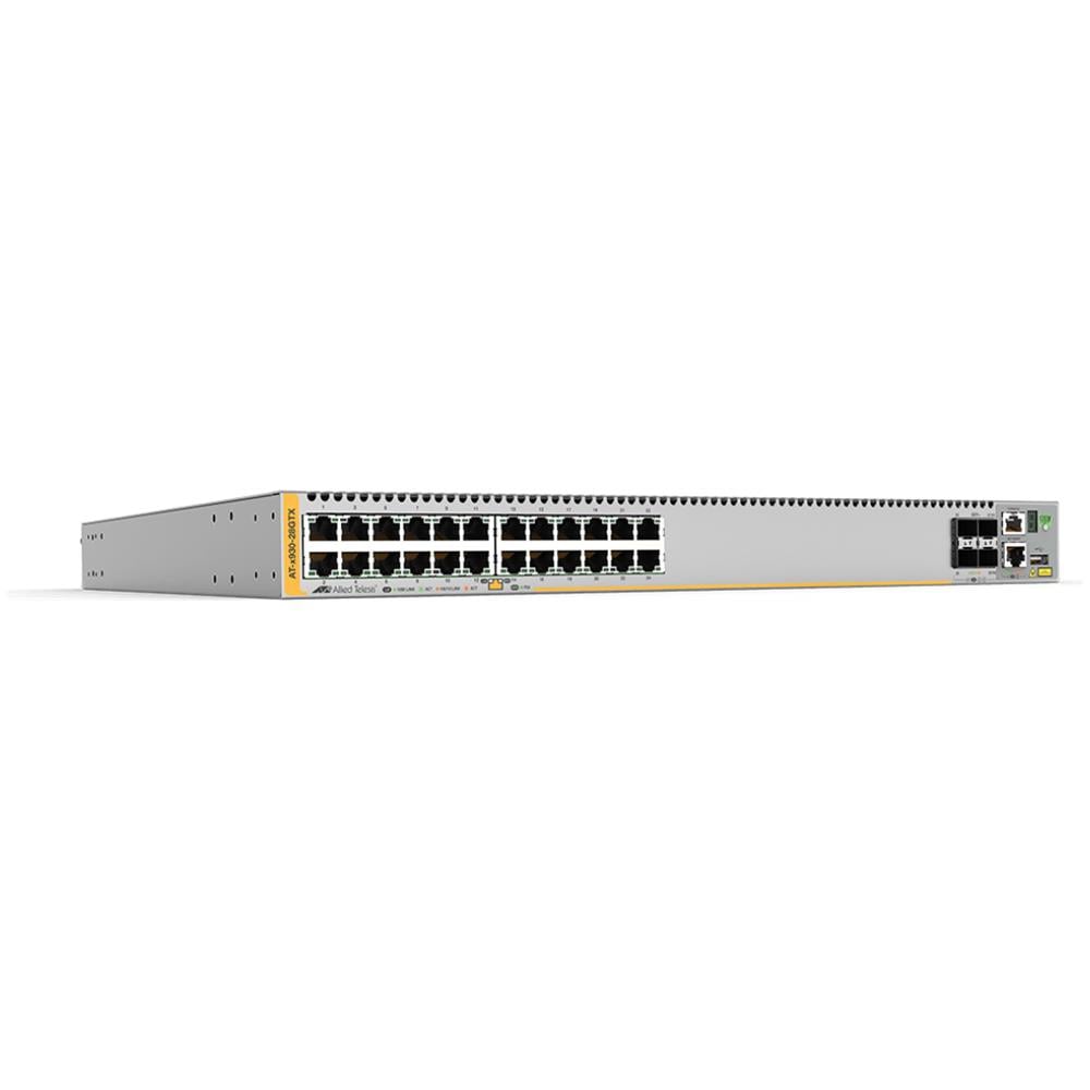 Switch x930-28GTX con 24 Porte Gigabit Ethernet 10/100/1000 / 4 x Gigabit SFP+ / 4 x Porte Fibre - Foto 1