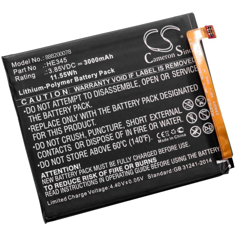 Li-poly Batteria 3000mah (3.85v) Per Cellulari E Smartphone Come Nokia He345 - Foto 1