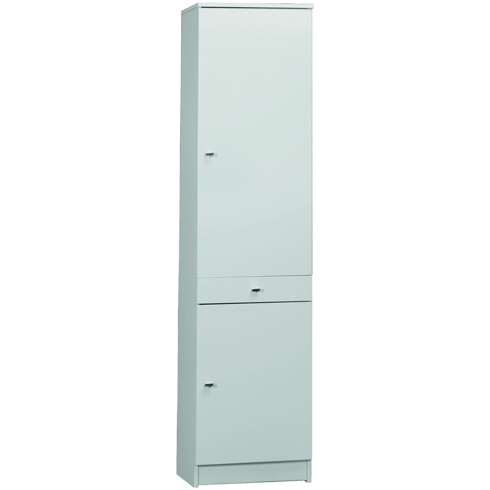 Mobiletto Pratikò Life A 2 Ante E 1 Cassetto - Stile Shabby Chic, Legno MDF, Misure 64,5x34x77 Cm, Perfetto Per Ingresso, Bagno O Cucina