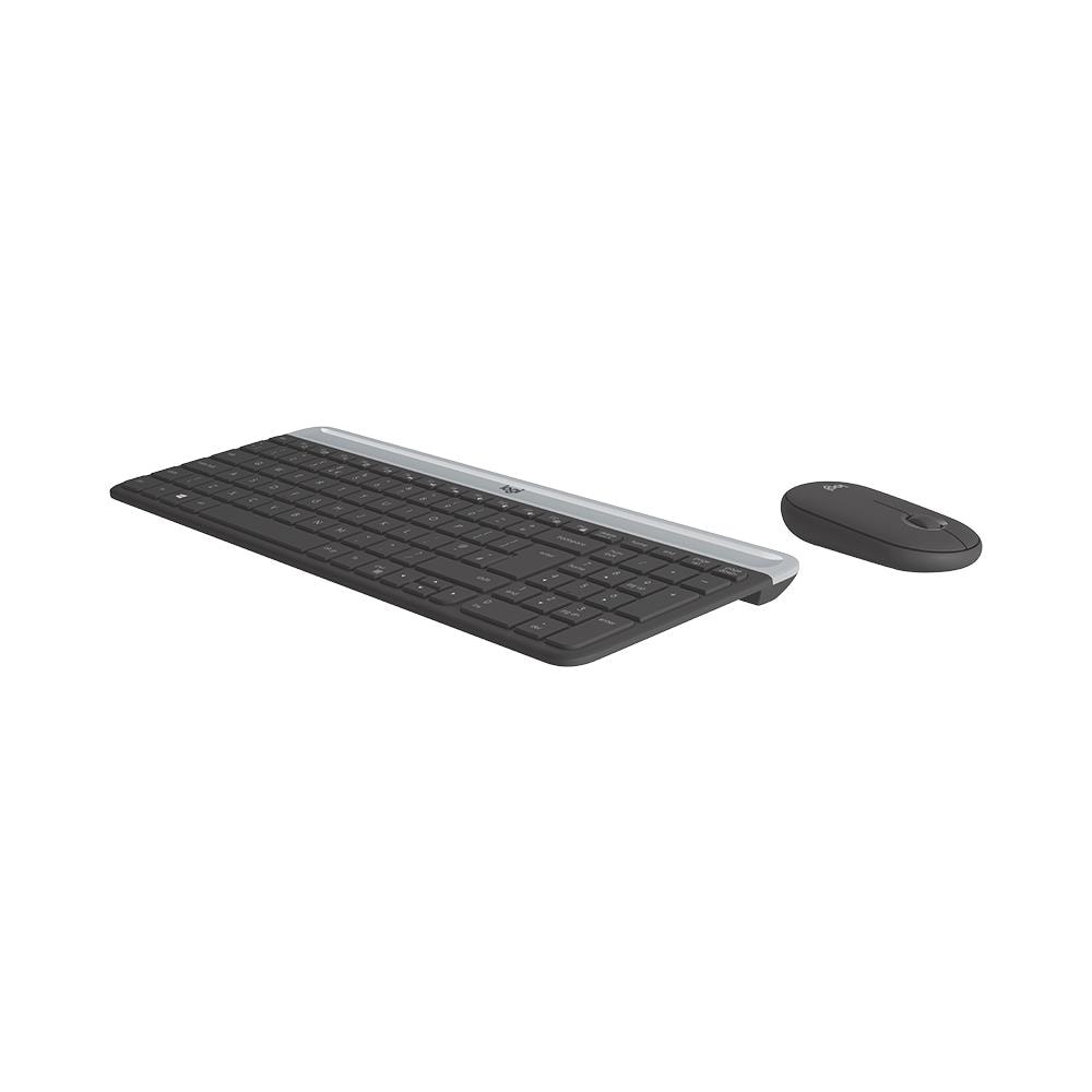 Kit di Mouse e Tastiera Wireless MK470 dal Design Ultrasottile Colore Grafite - Foto 2