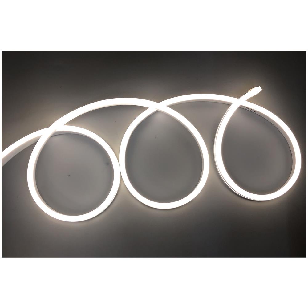 Striscia Led Neon Flessibile Impermeabile Ip65 5 Metri 120 Led /m 12v - Foto 2