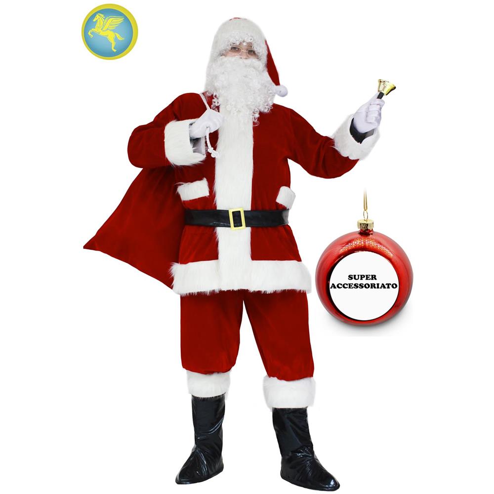 Babbo Natale Professionale Lusso Rosso Tg. xxxl - Foto 1
