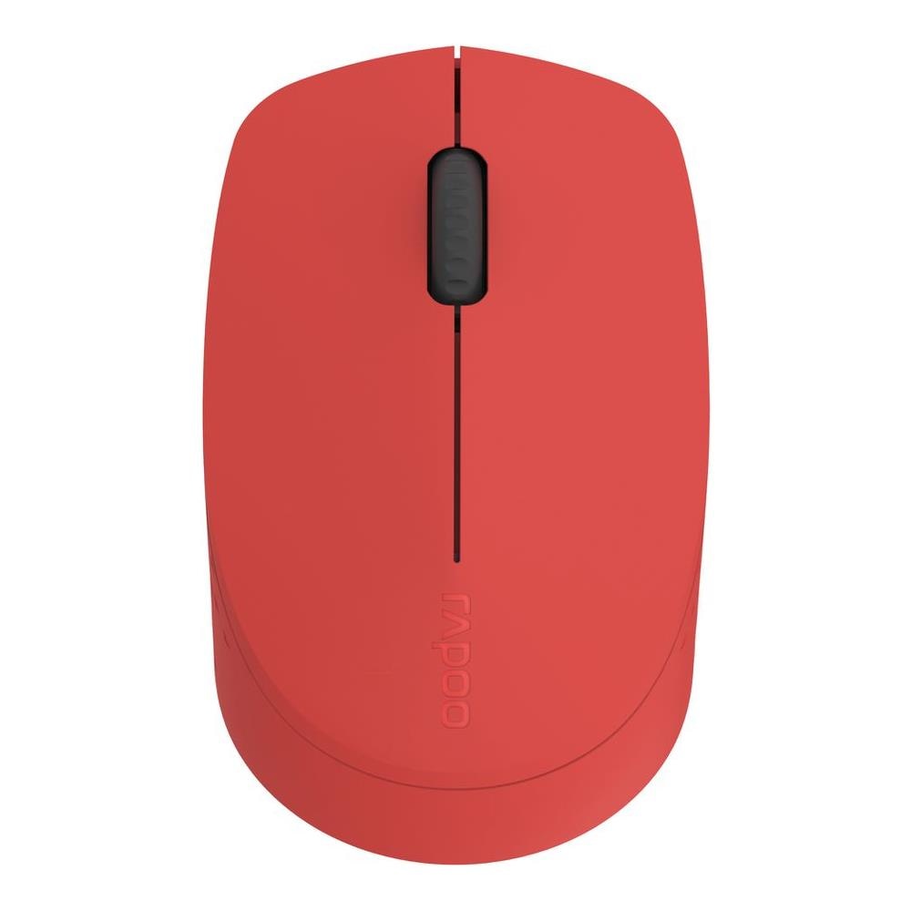 Mouse M100 Silent Ottico 3 Tasti 1000 DPI Colore Rosso - Foto 2