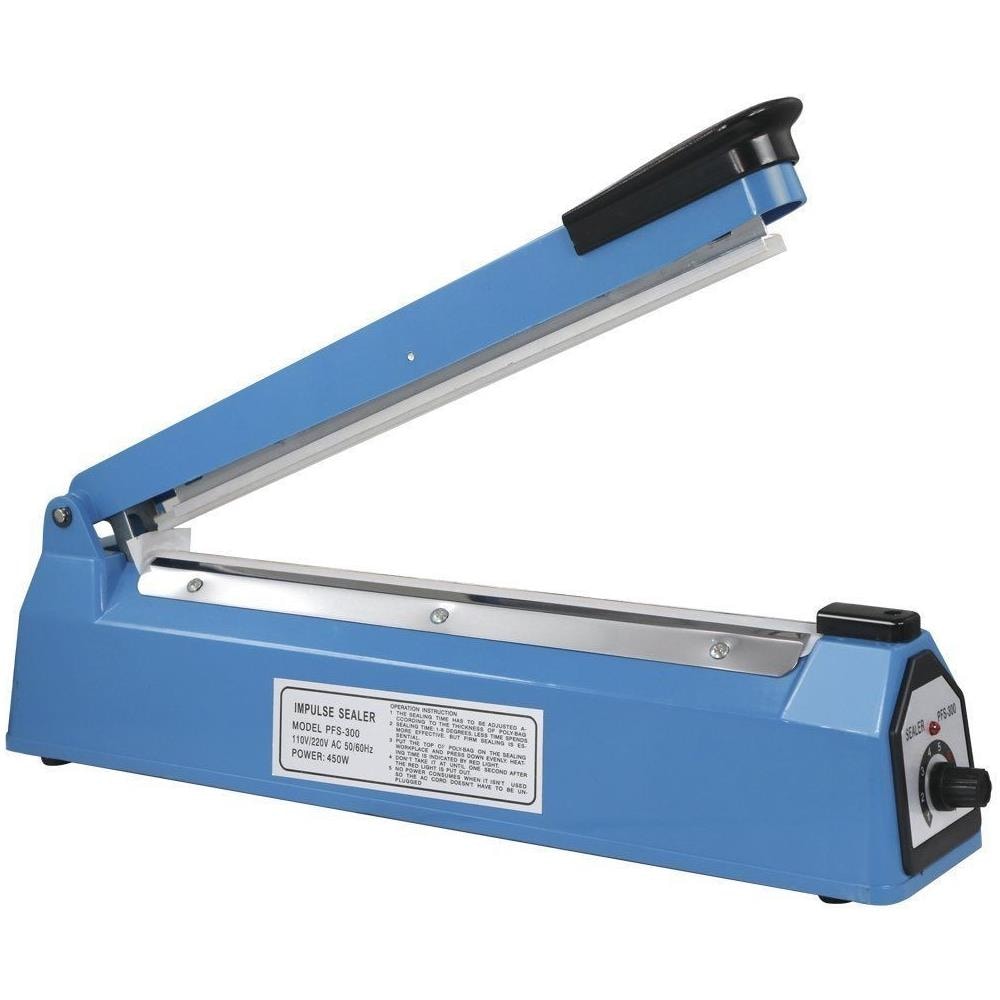 Macchina Sigillante A Caldo Sigilla Buste Sacchetti 300 Mm Sigillatrice Plastica - Foto 1