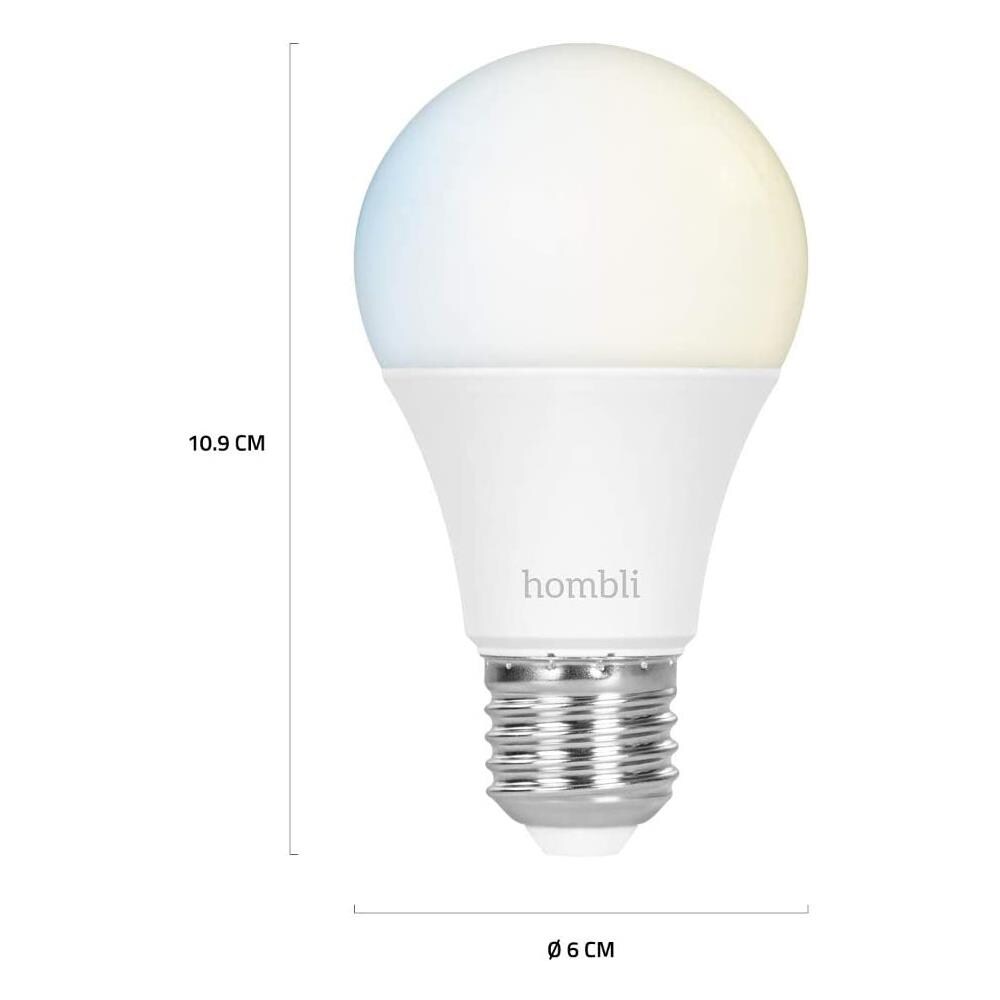 Lampadina LED Intelligente HBEB-0125 E27 CCT 9W 800 Lumen - Foto 6
