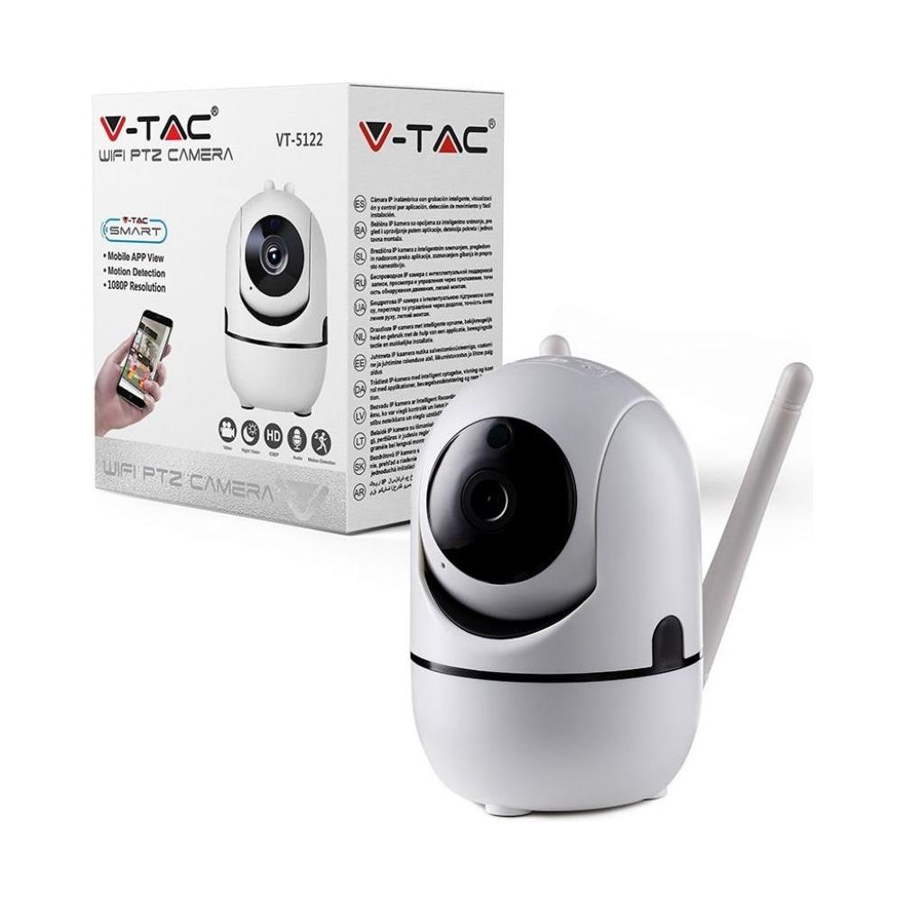 Telecamera di Sicurezza IP Wi-Fi PTZ VT-5122 2 MP 3.6mm Full HD Interno Giorno / Notte - Foto 5