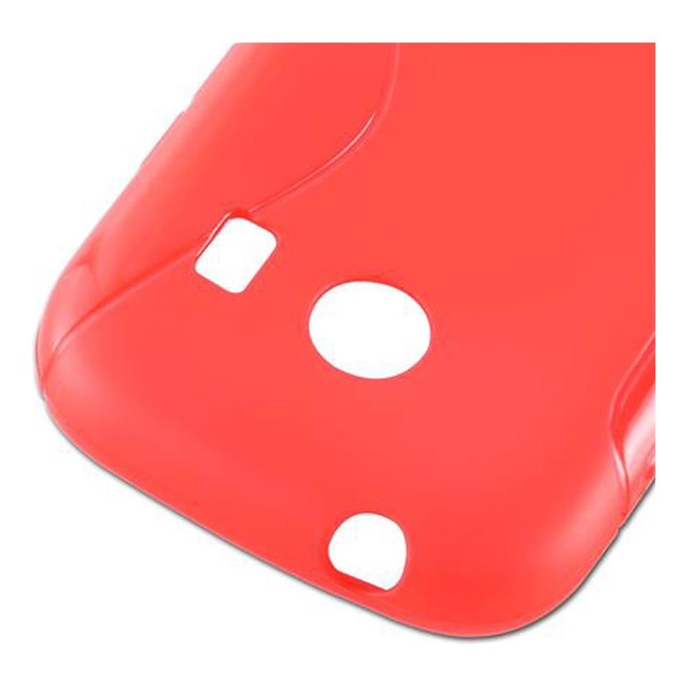 Custodia Compatibile Con Samsung Galaxy Ace Style In Rosso Cremisi - Coperchio Protettivo In Silicone Tpu Flessibile - Foto 5