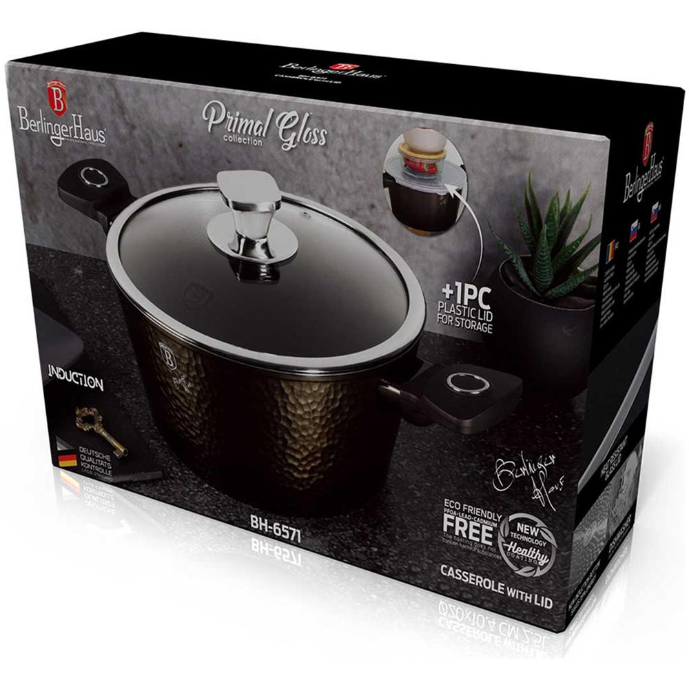 Vaso In Titanio 20cm Berlinger Haus Bh-6571 Primal Gloss - Foto 2