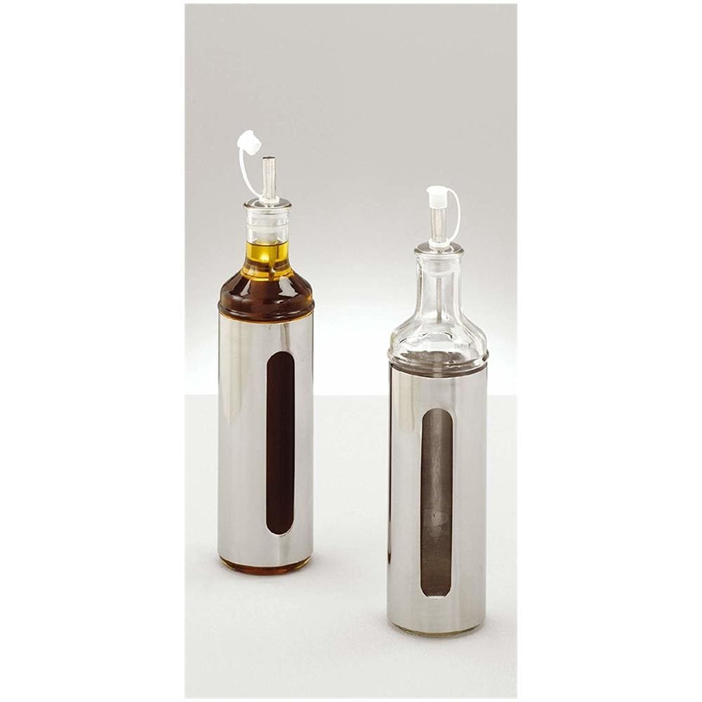 Dispenser Per Olive, Aceto, Aceto, Bottiglia, Acciaio Inox, - Foto 2