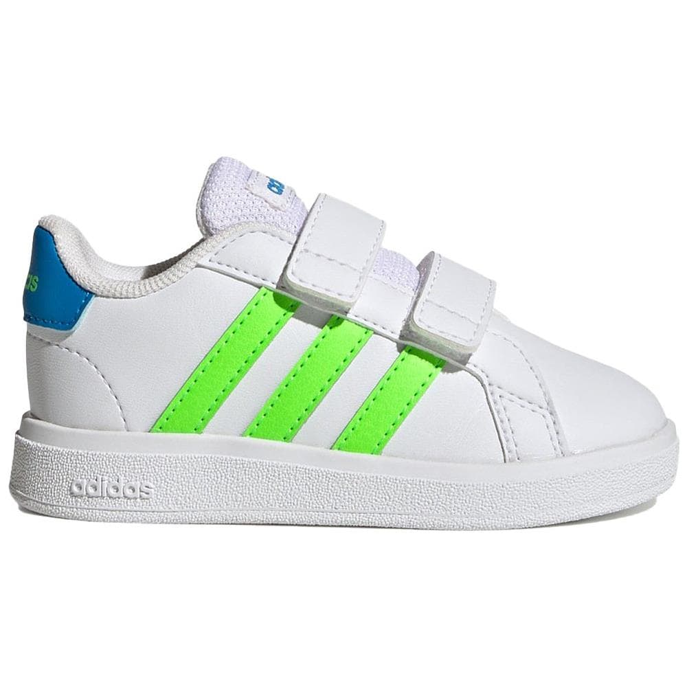 Gw6525 Grand Court 2.0 El K Sneakers Baby Bianco Bianco 26 - Foto 1