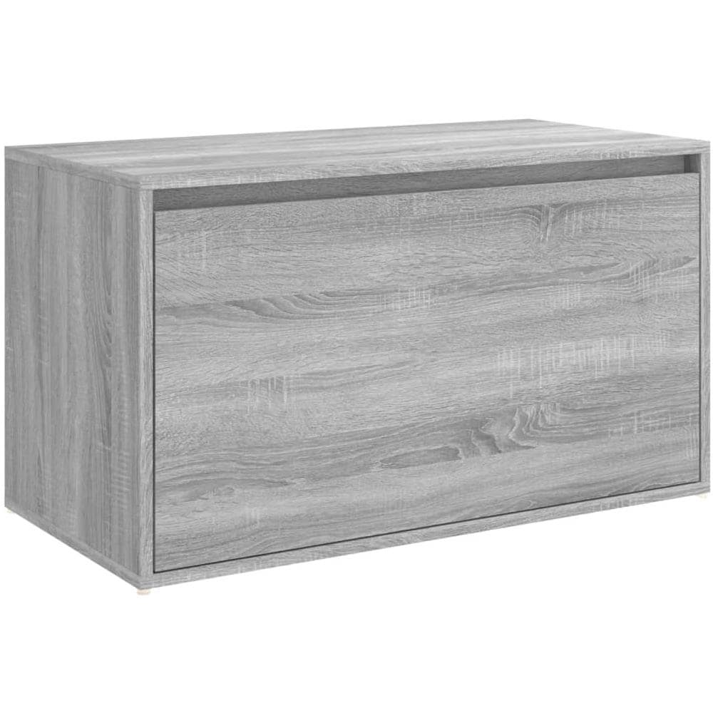 Panca Da Ingresso 80x40x45 Cm Grigio Sonoma Legno Multistrato - Foto 2