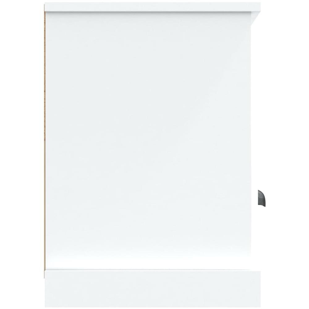 Mobile Porta Tv Bianco 100x35x50 Cm In Legno Multistrato - Foto 10