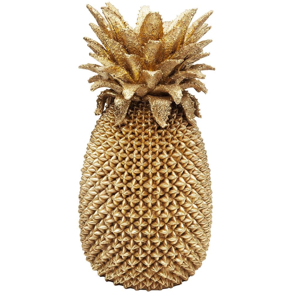 Pineapple vaso Altro Poliresina Oro - Foto 1