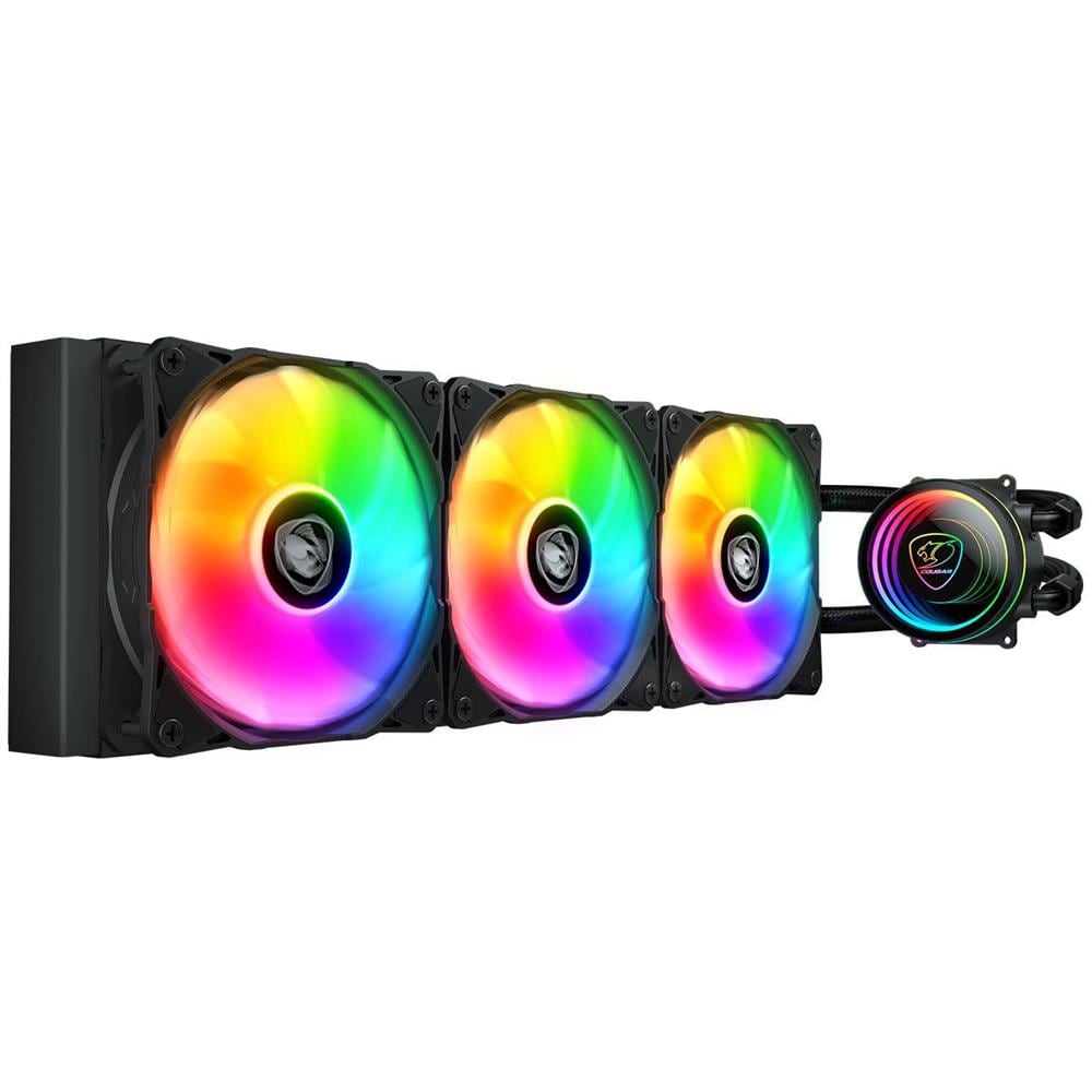 Dissipatore CPU a Liquido Cougar Poseidon Elite 360 ARGB Socket Intel 1700/1200 AMD AM5/AM4 - Foto 1