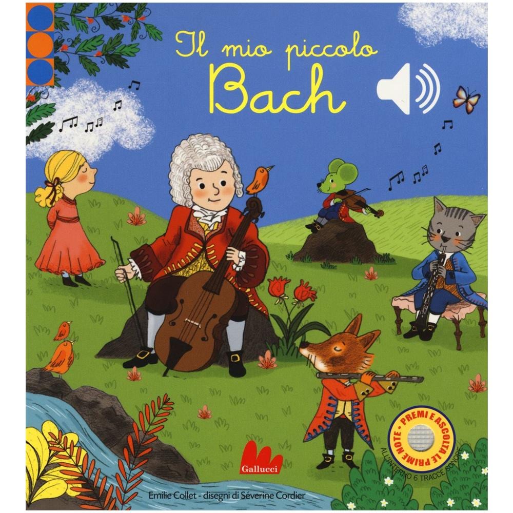 Emilie Collet - Il mio piccolo Bach. Libro sonoro. Ediz. a colori - Foto 1