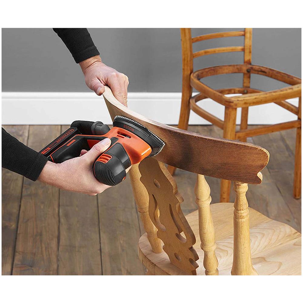 Levigatrice Mouse 'bdcds18-qw' - 18v - 1,5 Ah Litio - Foto 2