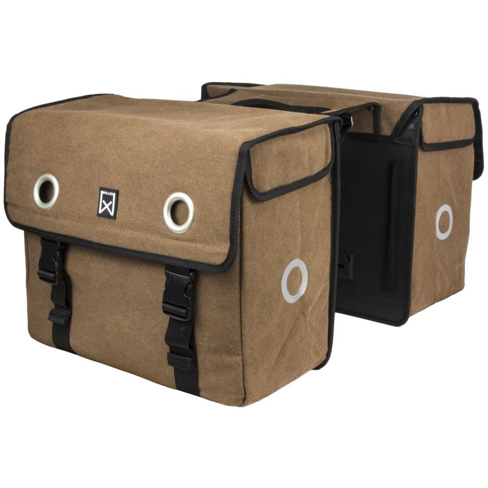 Borsa Portariviste Di Tela Da Bici 52 L Marrone 11143 - Foto 2