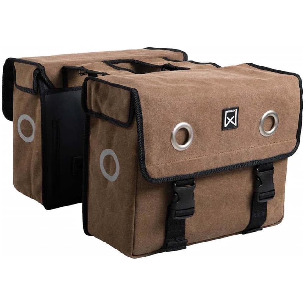 Borsa Portariviste Di Tela Da Bici 52 L Marrone 11143 - Foto 1