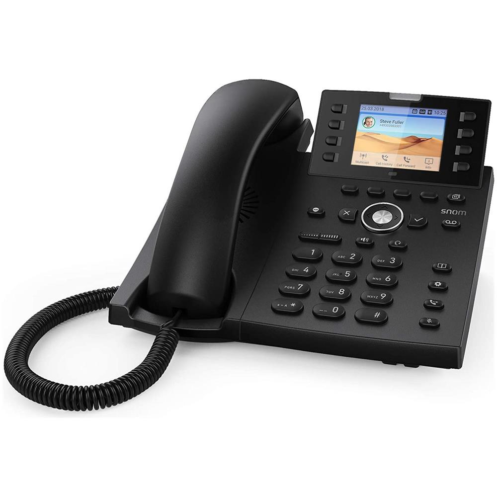 Telefono da tavolo IP D335 Display TFT Colore Nero - Foto 4