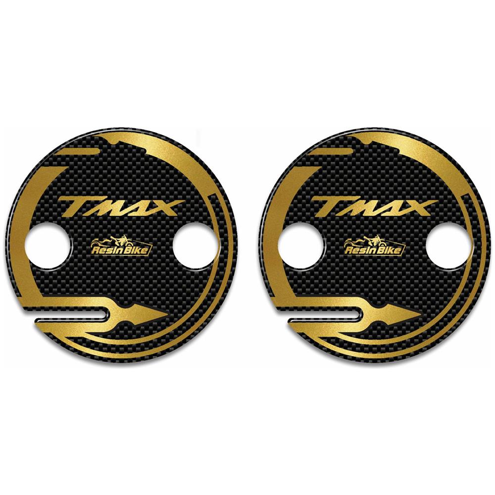 Adesivi In Resina 3d Compatibili Per Carter Variatore Yamaha Tmax 2012-16 Mod 8 - Foto 1