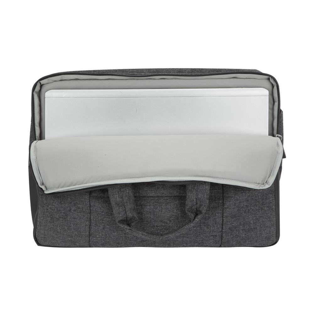Borsa Lantau per Notebook fino a 15.6" in Poliestere e Poliuretano Colore Nero e Grigio - Foto 7