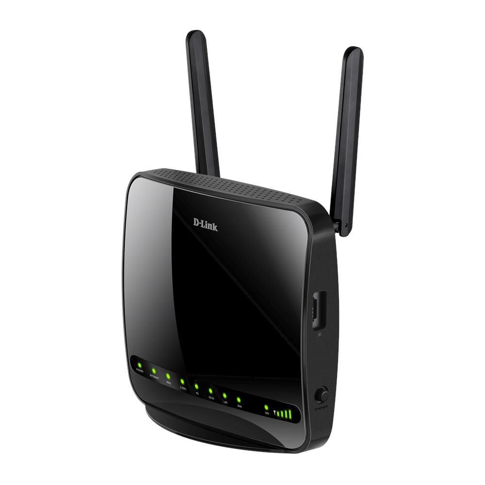 Router Wireless DWR-953 AC750 4G LTE 4 Porte Fast Ethernet LAN Colore Nero - Foto 2