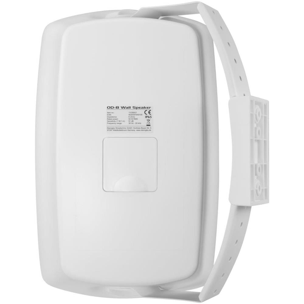 Od-8 Altoparlante da parete 8 Ohm Bianco 2x - Foto 13