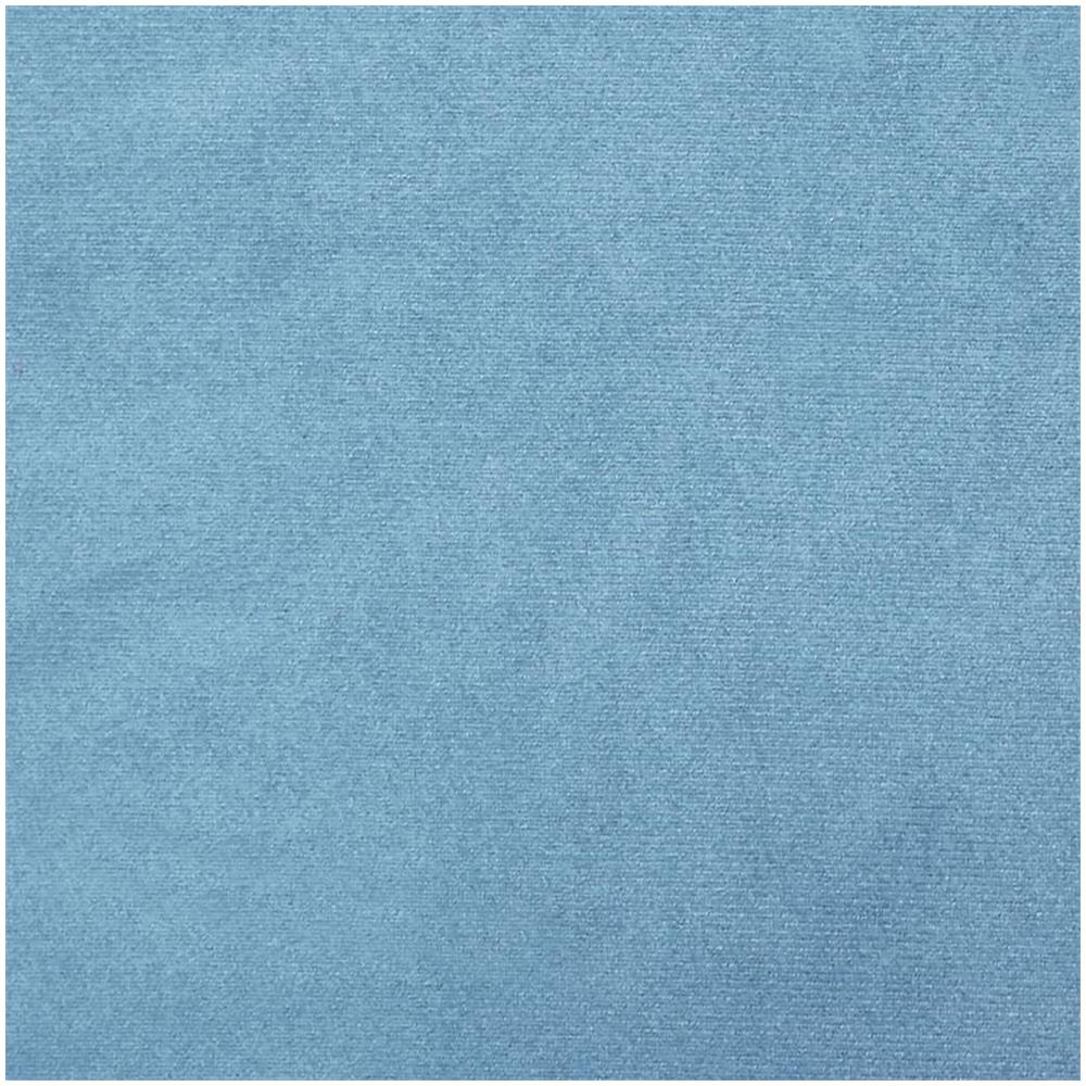 Sgabello Rotondo Con Contenitore Azzurro In Velluto - Foto 5