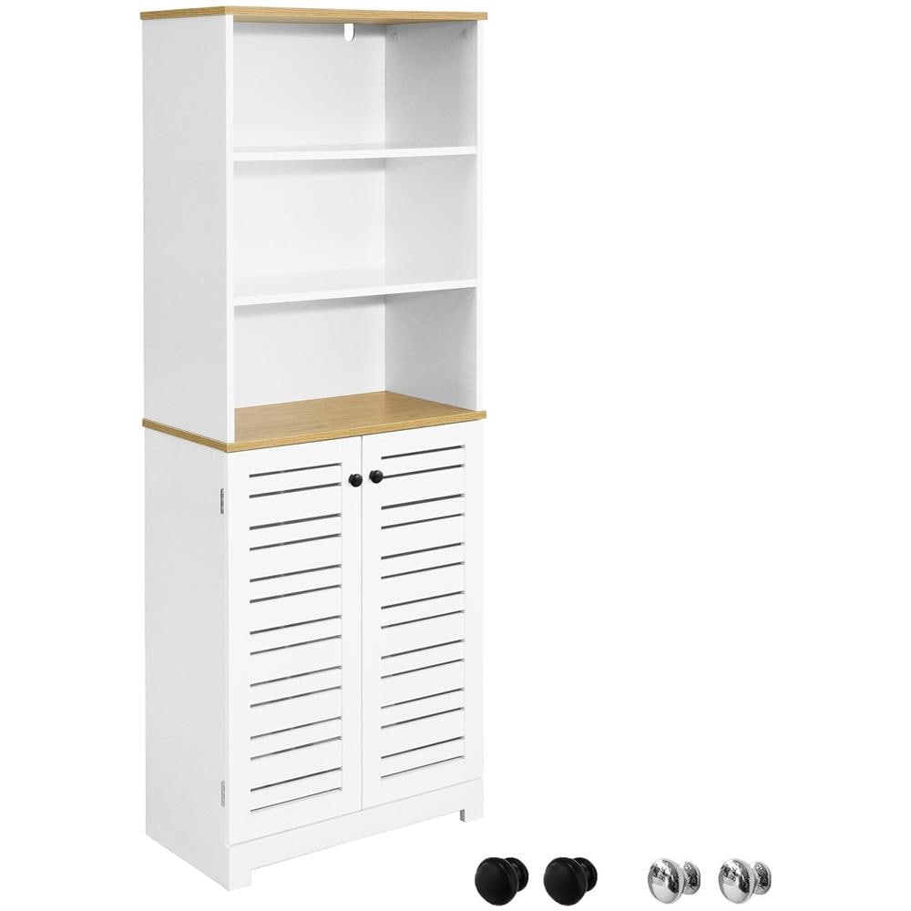 Mobile Bagno Mobile Cucina Mobile Studio Armadio Alto Colonna Scaffale Bzr44-w - Foto 1