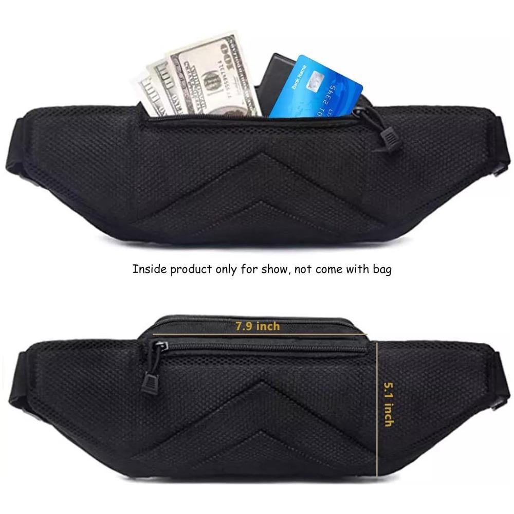 Marsupio Tattico Da Esterno 800d Oxford-nylon Nero - Foto 2