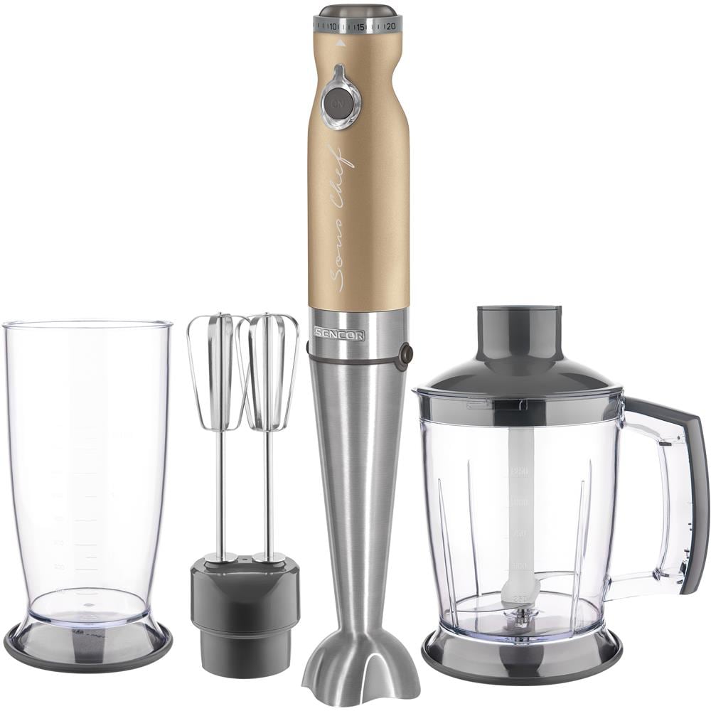 SHB 5607CH frullatore 0,8 L Frullatore ad immersione 1200 W Champagne, Acciaio inossidabile - Foto 2