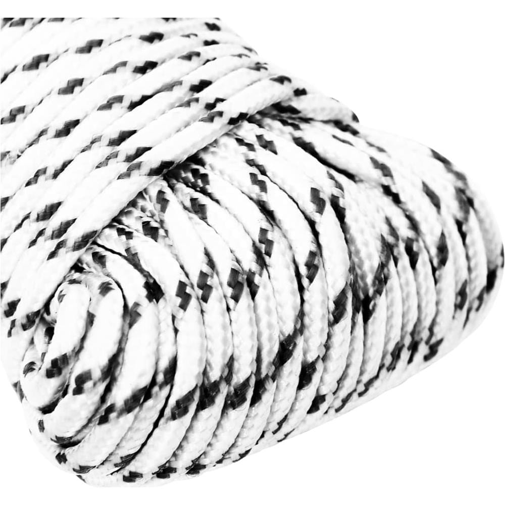 Corda Intrecciata Per Barca Bianca 3 Mm X 250 M Poliestere - Foto 3