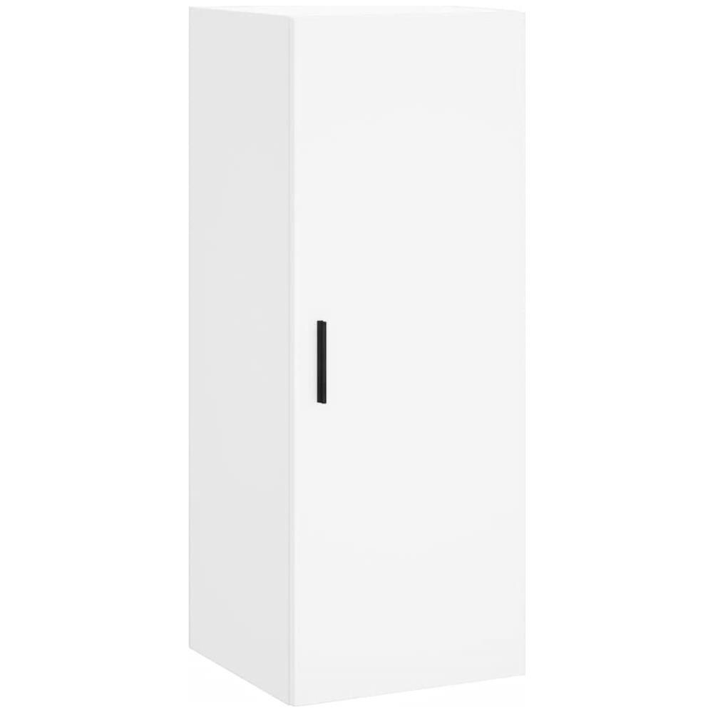 Mobile A Parete Bianco 34,5x34x90 Cm - Foto 2